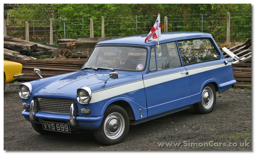 Triumph herald fashion van